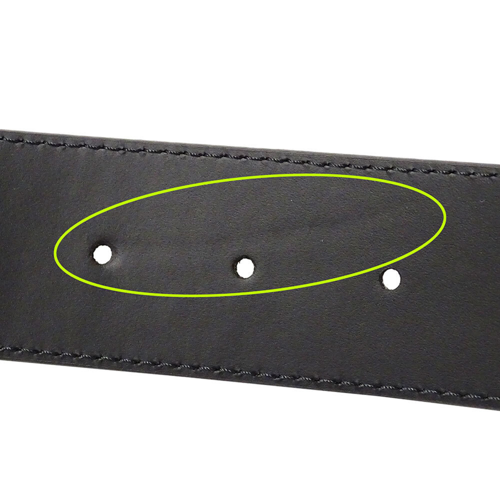 Louis Vuitton Men's Monogram Taurillon Leather Belt with LV Initials, 40mm, R... - Picture 8 of 8